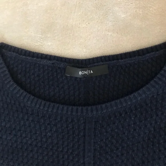 Bonita Chevron Soft Knit Sweater - Size L - Picture 5 of 10